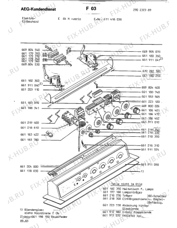 Схема №1 INW OD ENW 64 K с изображением Обшивка для плиты (духовки) Aeg 8996619110506